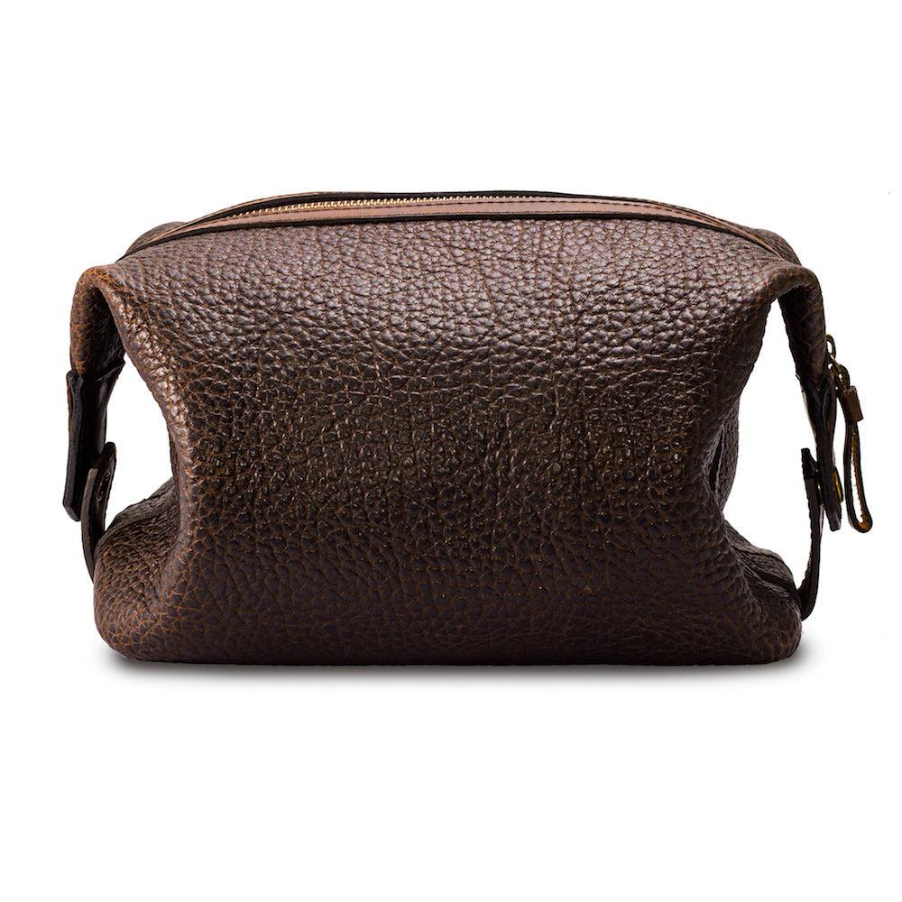 Theodore Leather Toiletry Wash Bag watch band - Strapped For Time
