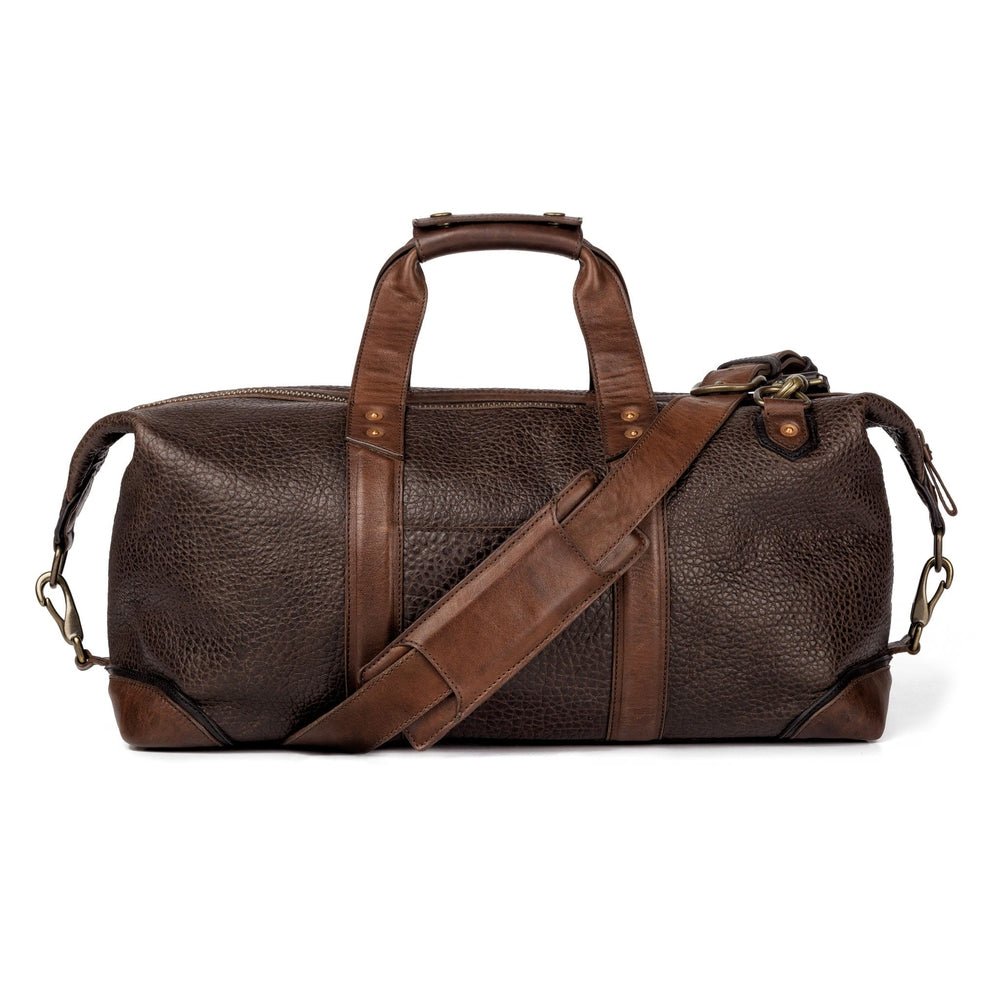 Theodore Leather Weekender Duffle Bag watch band - Strapped For Time