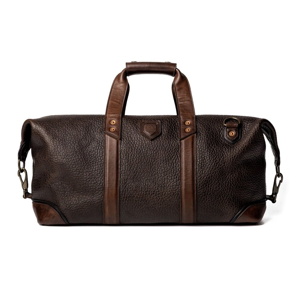 Theodore Leather Weekender Duffle Bag watch band - Strapped For Time