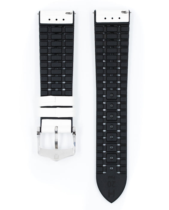 Hirsch Paul Waterproof Watch Band | White