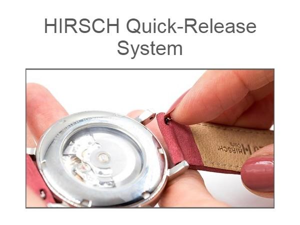 Hirsch Aristocrat Watch Band Beige watch band - Strapped For Time